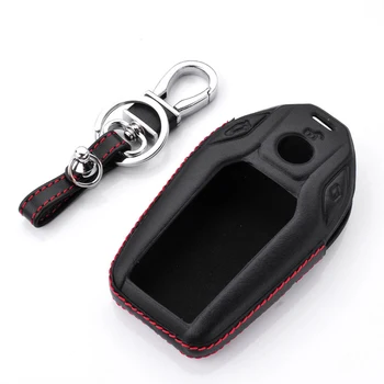 

Hot! Leather Display Key Fob Case Cover For BMW 2016,2017,2018 7 Series G11 G12