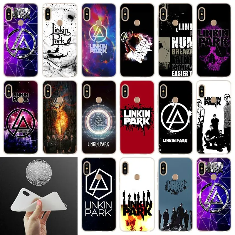 

Phone Case Linkin Park Rock Band For Xiaomi Redmi Note 7 6 5 4x redmi 7 6pro 6a s2 5a 4a 4x 5plus y3 Soft Cover Coque