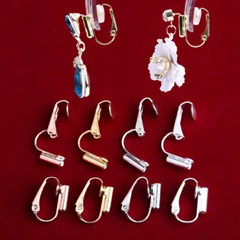 

1 Pair DIY Clip-on Earring Converters Jewelry Findings for None Pierced Ears