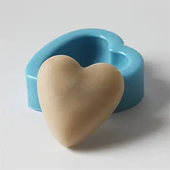 

Grainrain Silicon Soap Mold Heart DIY Craft Handmade Silicone Soap Mould