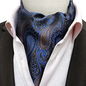 

New Designer Fashion Men Formal Scarf Jacquard Woven Drop Shipping Scarves for Gentlemen