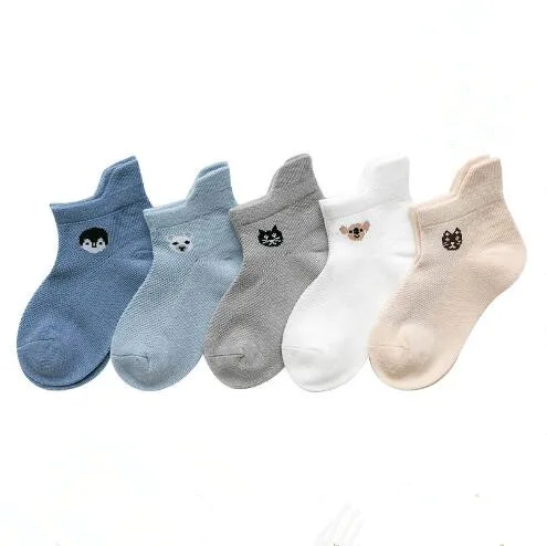 0-3Y 5 Pairs Pack Wholesale Newborn Infant Socks: The Perfect Summer Accessories for Your Baby