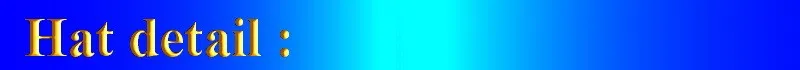 hat detail