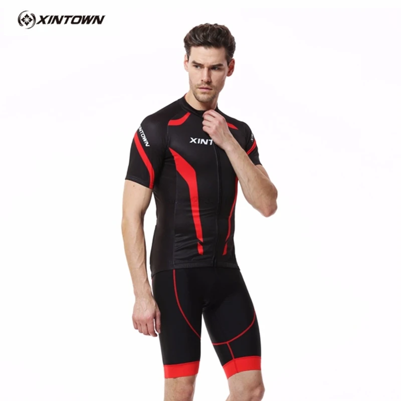 

XINTOWN Maillot Cycling Castles 2018 Cycling Clothing Triathlon Suit Breathable Anti-Sweat Cycling Sets Clothes Jerseys Shorts
