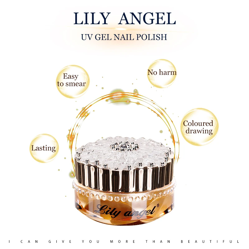  Lily Angel Nail Polish Art Set Color Gel Paint uv Nail Gel Soak 96 color Gel Paint uv Nail Gel