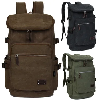 

Canvas 15 15.6 inch Computer Laptop Notebook Backpack Bags Case Outdoor Sports School Backpack for Men Women