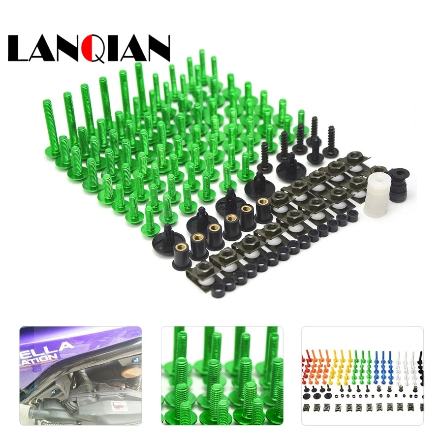

motorcycle cnc aluminum Fairing Bolt Screw Fastener FOR YAMAHA GSX-R600 GSX-R750 GSX-R1000 GSX-R1300 GSXR1300