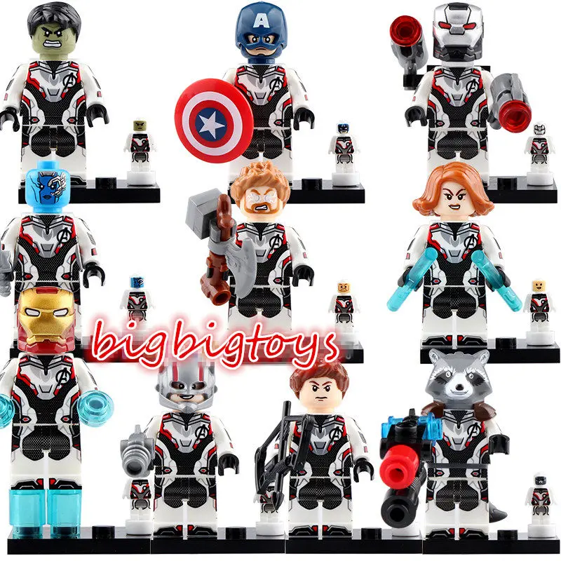 

10pcs Avengers 4 Endgame Building Blocks toys KF6076