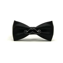 Mantieqingway Новинка модные вечерние галстук PU Bow Tie Solid Цвет Галстуки усы бабочкой noeud Papillon Рождественский подарок