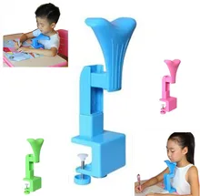kids sitting posture corrector when reading and writing,Adjustable Anti-myopia sitting Support Brace,blue pink green available