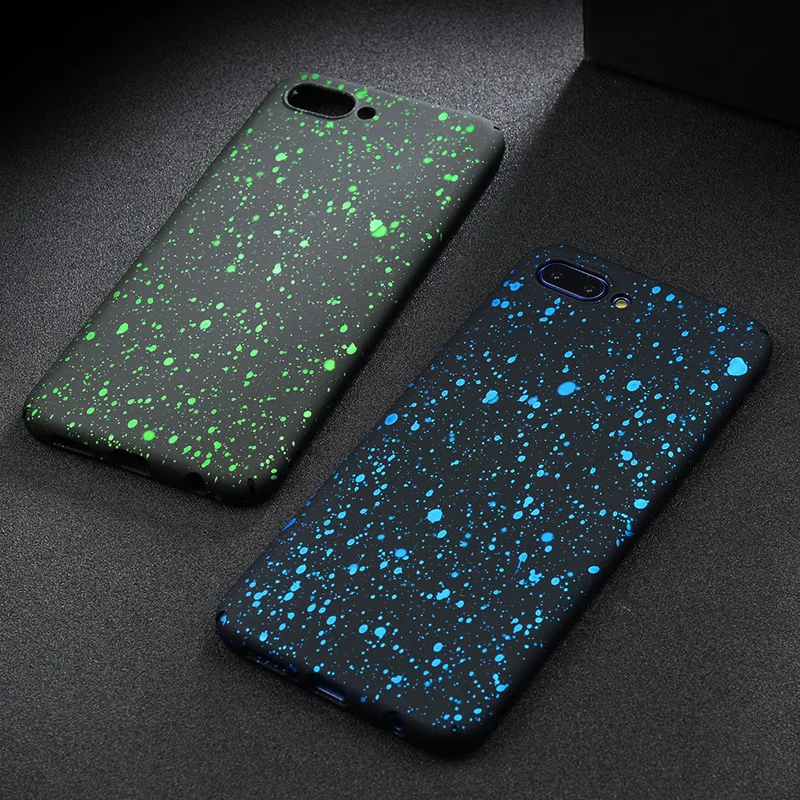 

Matte Cases for Huawei Honor 10 9 8 7X V10 V9 Case 3D Relief Stars Pattern Matte Hard PC Full Cover for Huawei Honor10 10 Case