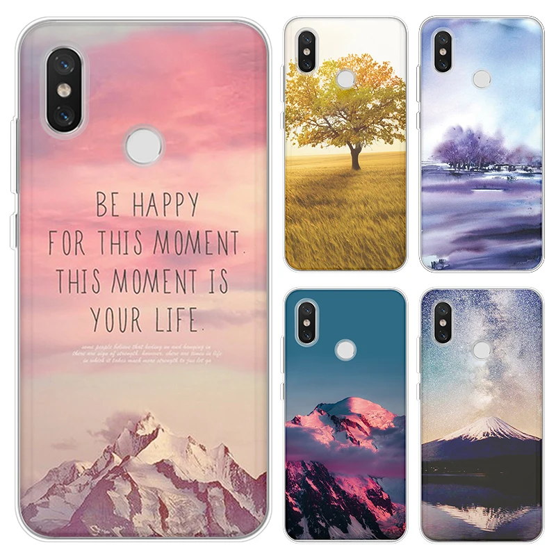 

TPU Silicone Funda For Xiaomi Redmi Mi A1 Note 5A 5 5X 5S 6 6X 7 8 Pro A2 Lite SE 9 Explorer Mix 2 2S 3 Play Pocophone F1 Case