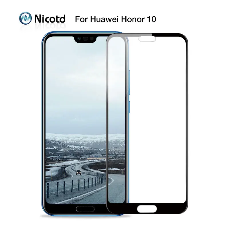

Nicotd Cover Film Tempered Glass For Huawei Nova 3i Y9 2019 Mate 20 Screen Protective For Huawei P10 Lite Honor 10 Glass Film