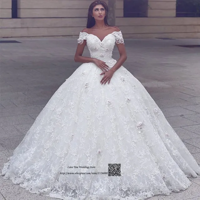 Aliexpress com Buy Indian Ball Gown  Wedding  Dresses  