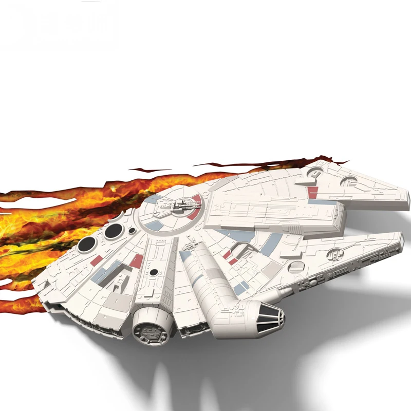 

3D Decor Light Millennium Star Wars Movie series Wall Night Kid Boy Children Holiday Bedroom Sleeping LED Gift IY303163