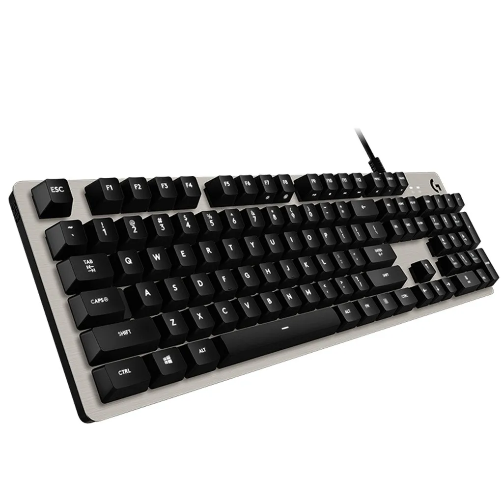 Механическая игровая клавиатура logitech G413, светодиодный, с подсветкой, с USB, проводная, компьютерная, геймерская, 113 клавиш, Игровая клавиатура, logitech Teclado