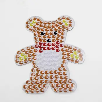 

Bear pegboard for 10mm artkal fuse beads kids educational toy XP08