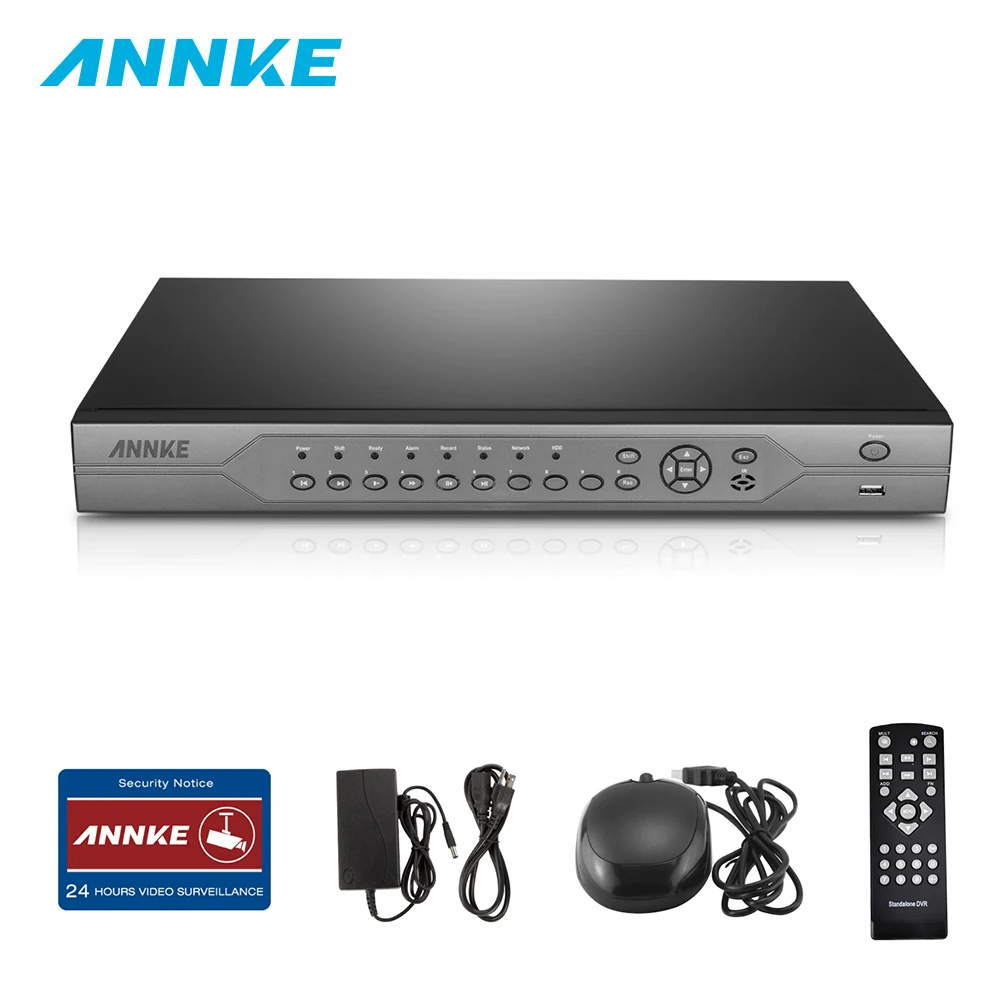 ANNKE 32CH HD 720 P 5in1 TVI AHD CVI CVBS IP HDMI DVR NVR цифрового видео Регистраторы видеонаблюдения