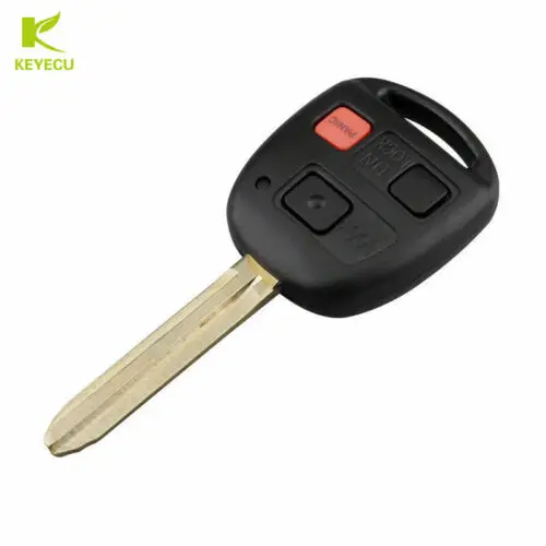TG Auto Key Fob Replacement - 3 Button 314MHz For Scion XB, Toyota Celica, Echo, FJ Cruiser, Highlander, Prius, RAV4, Tacoma, Yaris (2 Pack, Black) - View #11