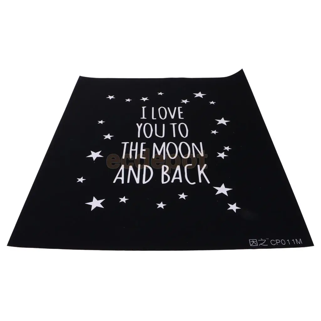 I LOVE YOU TO THE MOON AND BACK Canvas Painting Home Wall Art Decoration