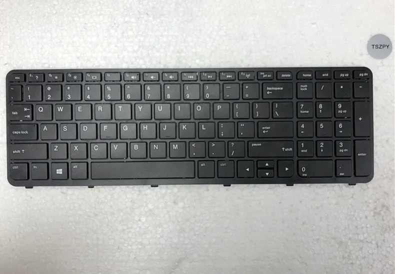 

New For HP 350 G1 350 G2 355 G2 752928-001 758027-001 US black keyboard with frame