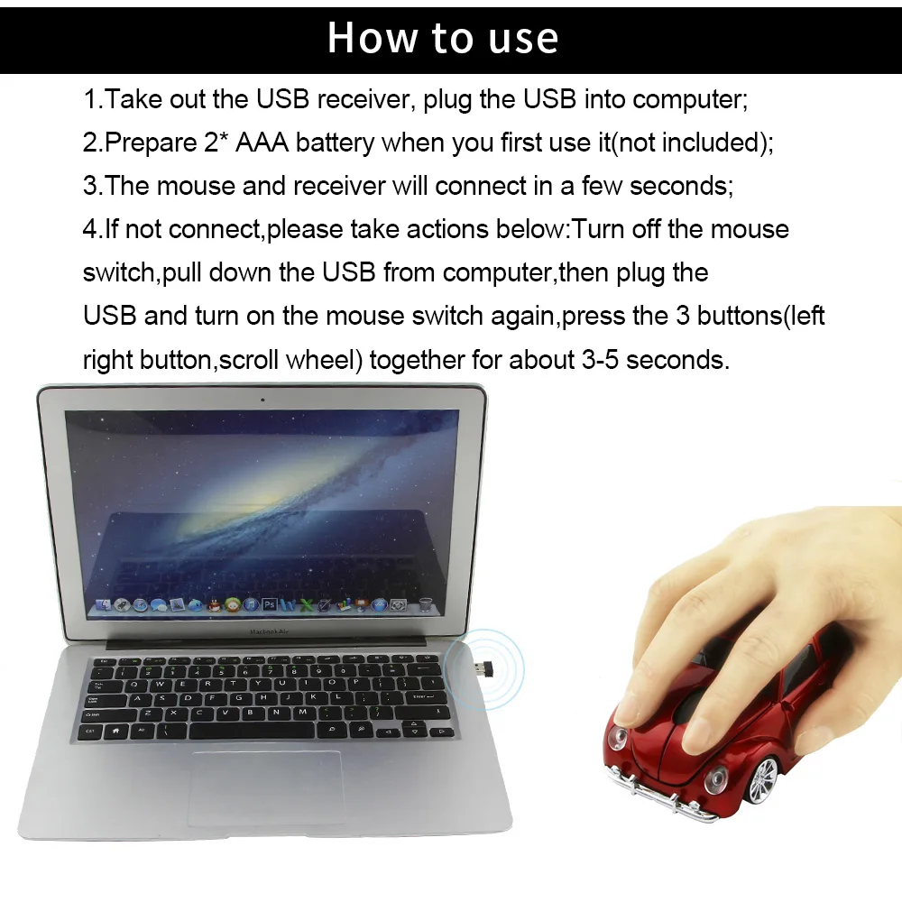 wireless optical mouse 
