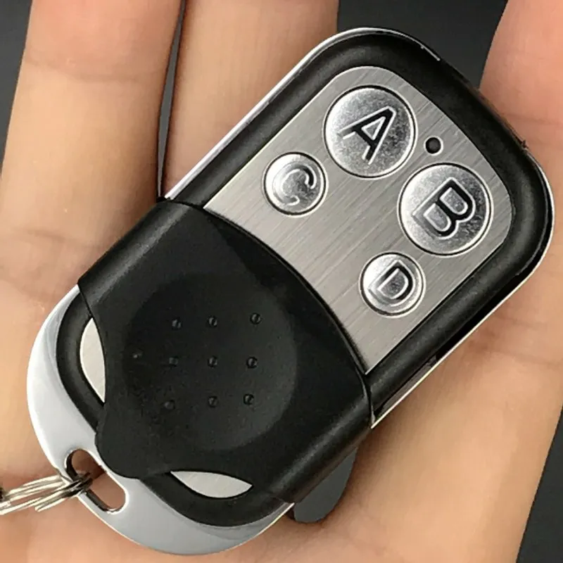 Universal Garage Door Opener Remote 433 mhz Copy Code 4 Channel Remote Control Cloning Gate Duplicator Learning Copy Controller (7)