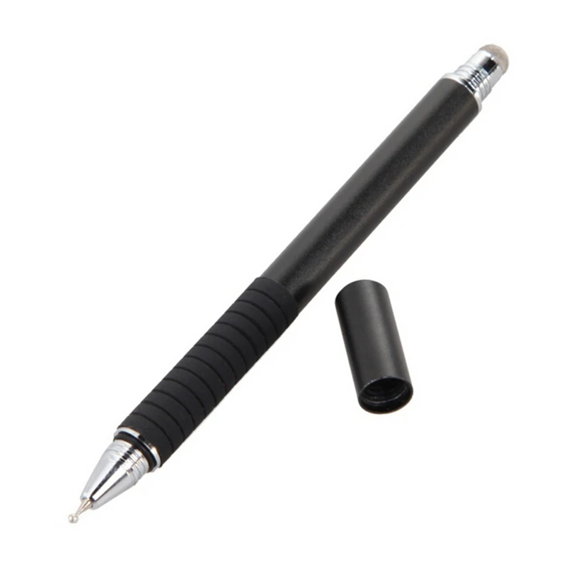 2 в 1 тонкий емкостный стилус ручка круглый тонкий конец сенсорный экран ручка для смартфона планшет для iPad для iPhone