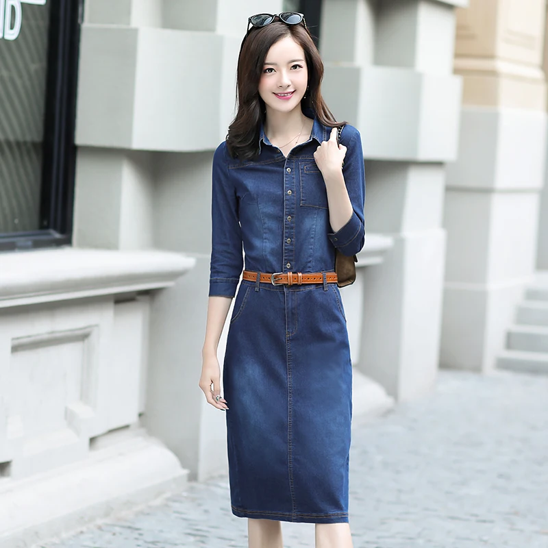 jeans tunic dress