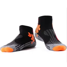 Спортивные носки для бега, носок компрессионный, для активного отдыха, для велоспорта, дышащие, для баскетбола, лыжные, противоскользящие, мягкие, удобные, спортивные носки, 1 пара