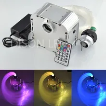 27 Вт RGBW светодиодный волоконно-оптический съемка звезда Lihgit комплект 0,75 мм и 1,0 мм оптическое волокно 28key дистанционное управление свет двигателя