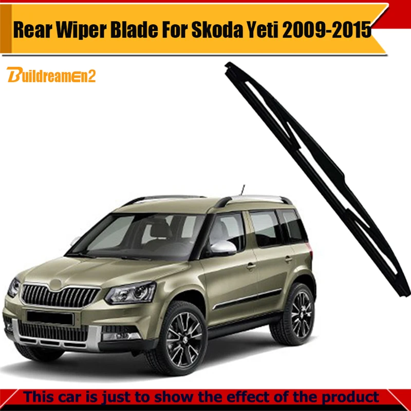 Buildreamen2 Vehicle Rear Window Windshield Car Soft Rubber Wiper Blade