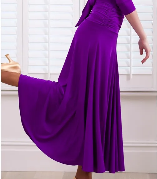 Ballroom skirt Spanish dance skirts Tango dance costumes Tango skirt Ballroom practice wear Foxtrot dress Swing wear