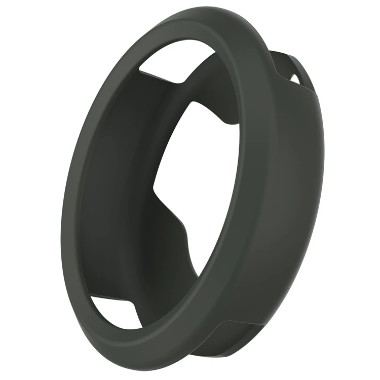 XBERSTAR силиконовый защитный кожаный чехол для Garmin Vivomove HR Smartwatch Оболочка Чехол s резиновый рукав протектор - Цвет: Grey