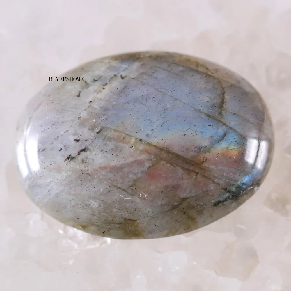 

Free Shipping 22x30MM Oval Natural Stone Bead Gray Labradorite CAB Cabochon For Jewelry Making DIY Bracelet Necklace 1Pcs K533