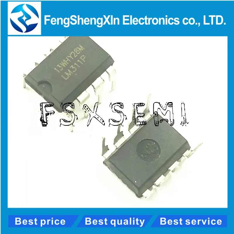 

10pcs/lot LM311P DIP-8 LM311 Voltage comparator IC