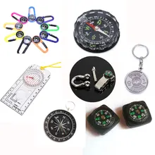 Карманный Мини Кемпинг туристические компасы легкий алюминиевый открытый туристический Компас Навигация дикий инструмент выживания