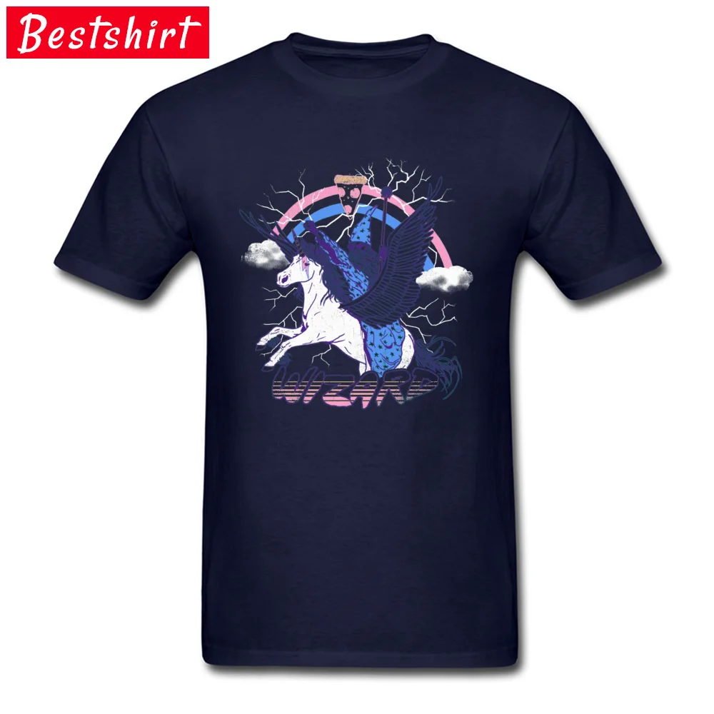 Pizza Wizard -2680 Group Summer/Fall All Cotton O Neck Young Tops & Tees Casual Top T-shirts High Quality Short Sleeve T-Shirt Pizza Wizard -2680 navy