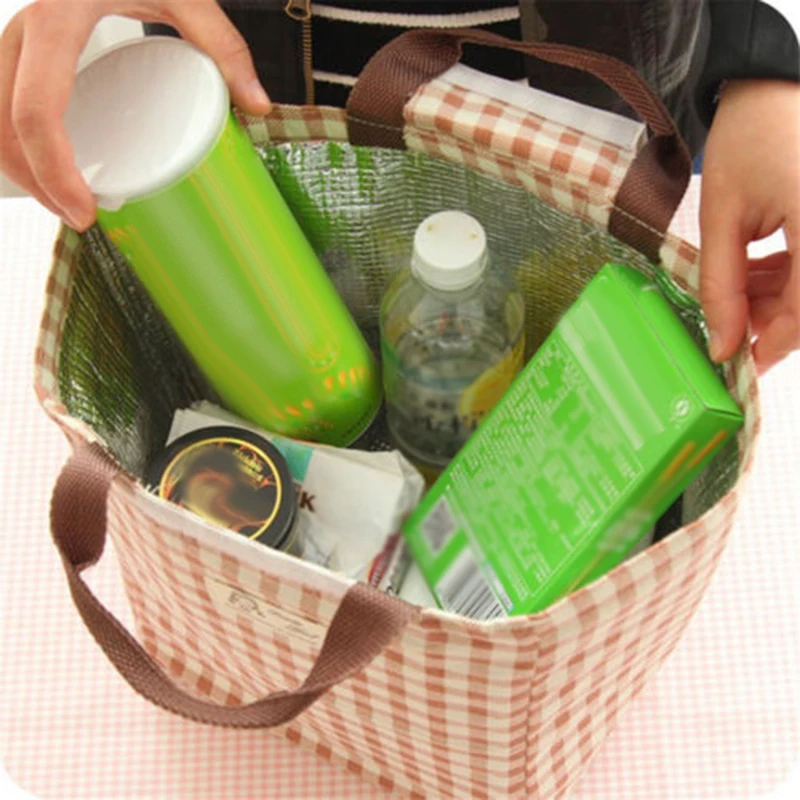 Водонепроницаемый Изолированный термоохладитель Bento Lunch Box Tote сумка для хранения