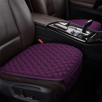 

OUMANU Universal car seat cover flax car styling seat cushion, anti slip car pad for chevrolet cadilac volvo car accessories