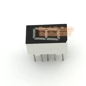 

10pcs 7 segment common Cathode 1 Bit digital Tube 0.36" 0.36in. Red LED Display 7 segmentos LED Digital tube