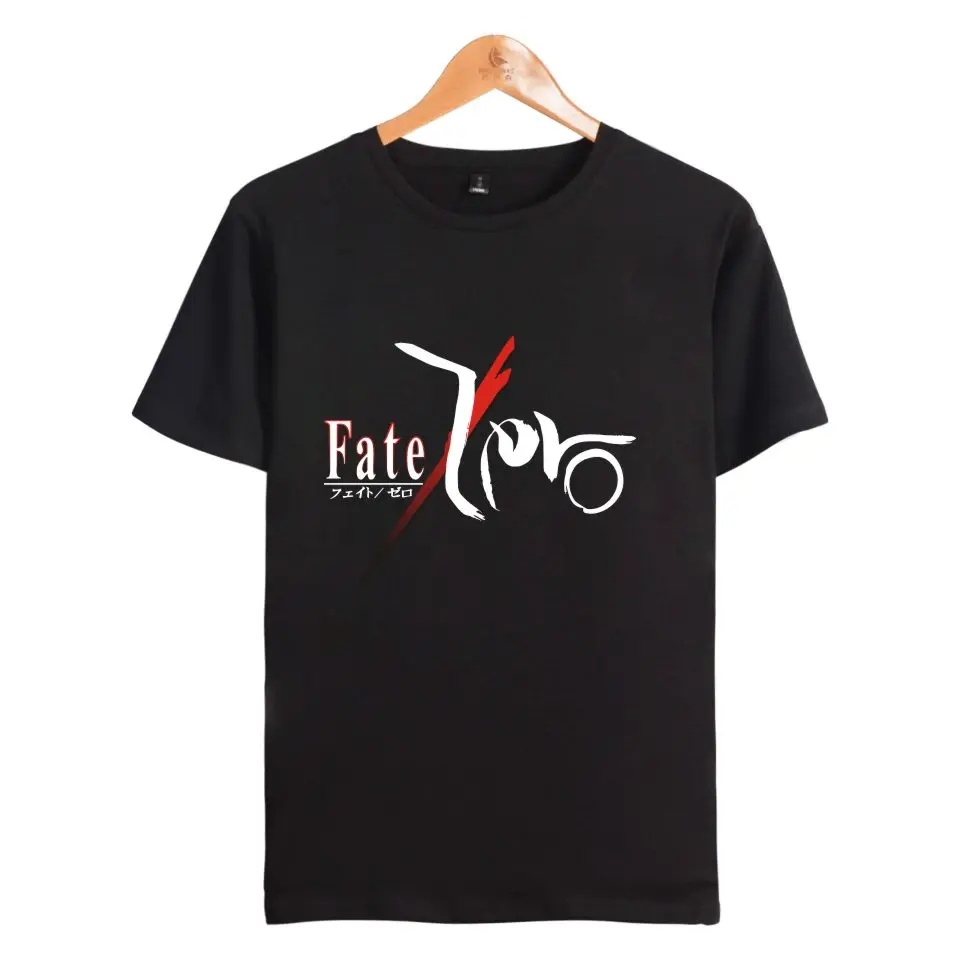 LUCKYFRIDAYF 2017 Fate Stay Night Anime camisa masculina летние мужские/женские футболки хлопковая