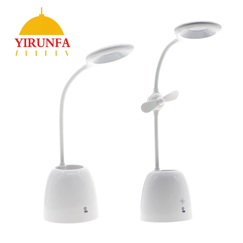 

Pen Container LED Desk Lamp Touch Reading Night Light Rechargeable Modern Bedroom Bedside Fashion Table Lamp