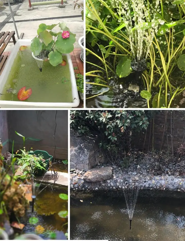 1 5W Solar Garden Fountain Pump Waterfalls Power Solar Bird Fountain
