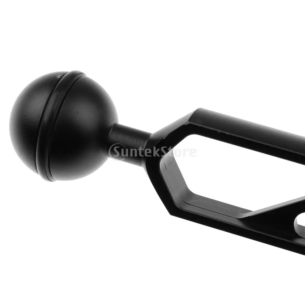 10Pieces 6'' Dual Joint Ball Extension Aluminum Alloy Arm Diving Underwater Camera High Strength, Corrosion Resistance