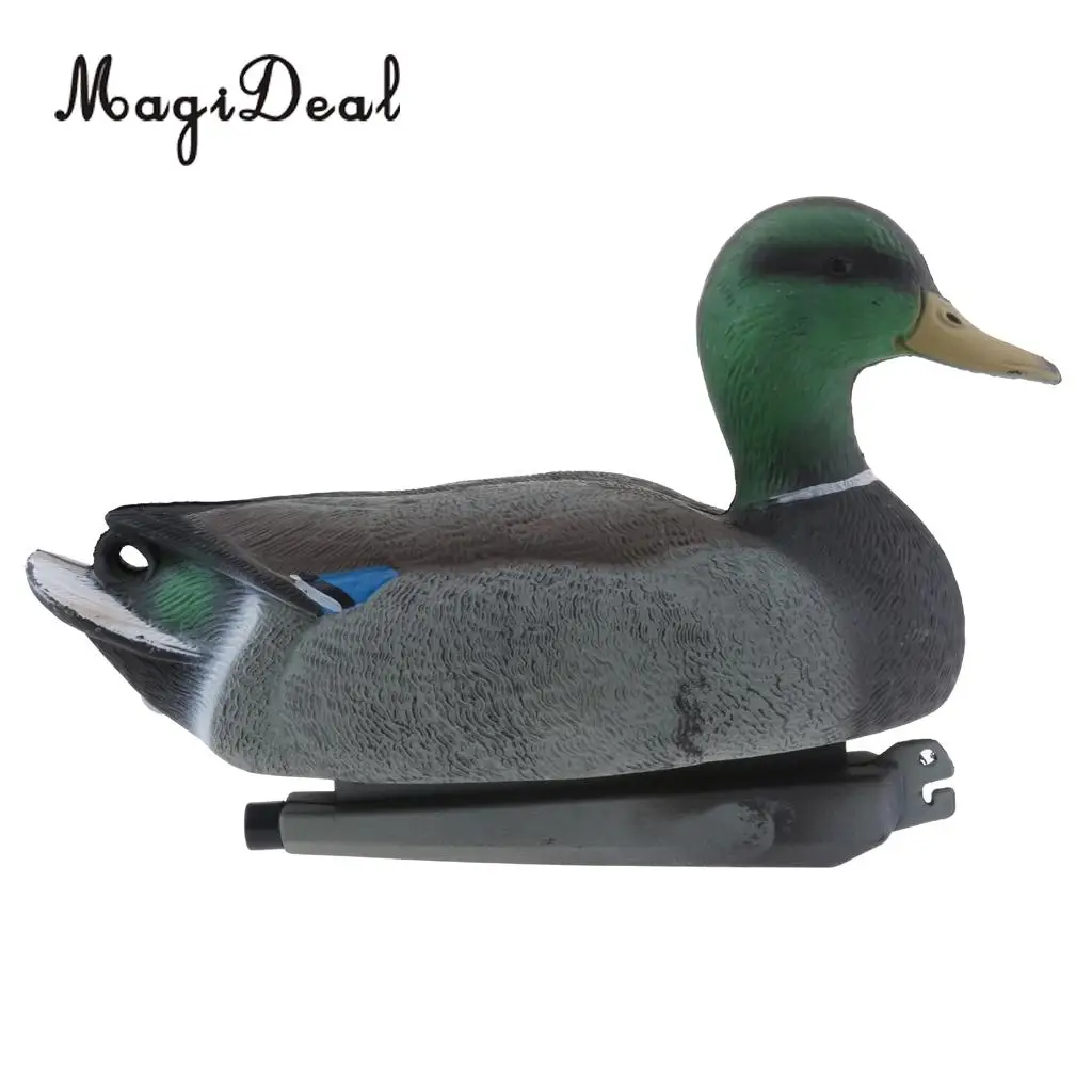 28/29/31/35/37cm Drake Duck Floating Decoy Scarer Weed Pest Control Repeller Ornament for Hunting Shooting Garden Decoration