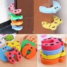 5 шт./лот банные халаты в виде животных для маленьких бронированная дверь карты средства защиты детская Защитная Калитка продукты по уходу за новорожденными накладки и замки на двери