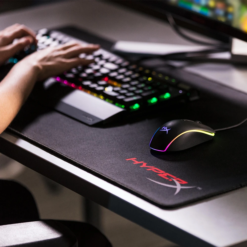 Kingston HyperX Pulsefire Surge RGB игровая мышь Pixart 3389 сенсор 16000 точек/дюйм 6 программируемых