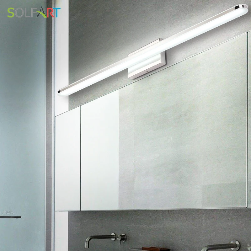 SOLFART الشمعدان الجدار مصباح الحمام ضوء الحديث luminaria لغرفة النوم مرآة حمام مصباح جدارية الغرور ضوء علوي الجدار مصباح 6180 SOLFART الشمعدان الجدار مصباح الحمام ضوء الحديث luminaria لغرفة النوم مرآة حمام مصباح جدارية الغرور ضوء علوي الجدار مصباح 6180