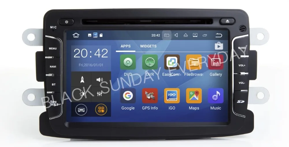 Excellent 7"IPS Android 8.1 4 Cores 2GB+32/16GB GPS Navigator Radio For Dacia Renault Duster Logan Sandero Car DVD Central Cassette Player 2 Excellent 7"IPS Android 8.1 4 Cores 2GB+32/16GB GPS Navigator Radio For Dacia Renault Duster Logan Sandero Car DVD Central Cassette Player 2